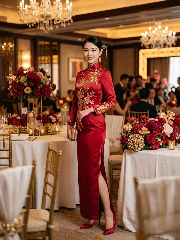 Red Qipao