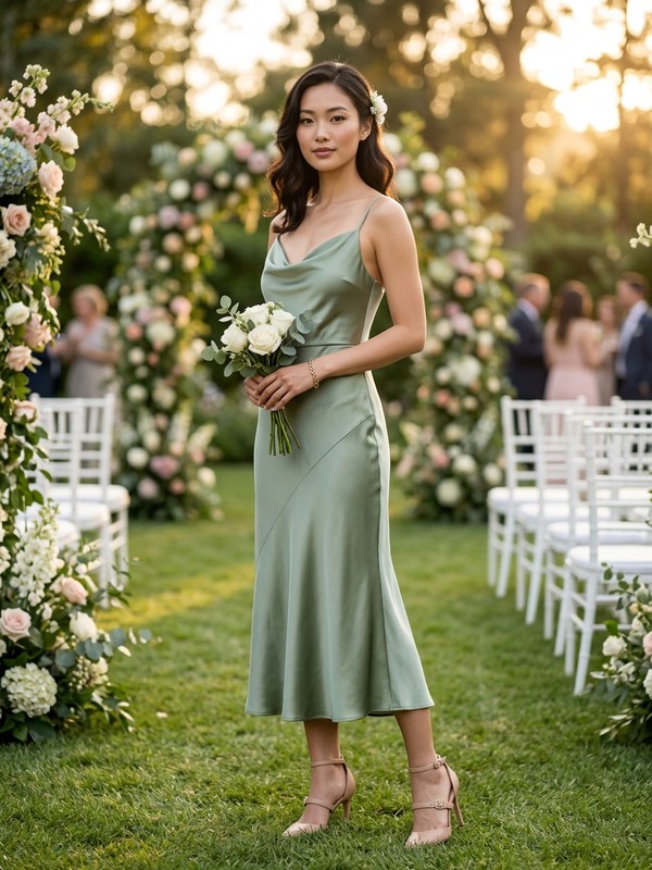 Sage Bridesmaid